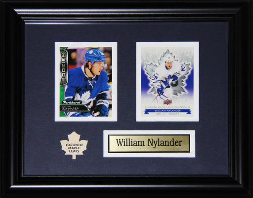 William Nylander Toronto Maple Leafs 2 Card Hockey Collector Frame
