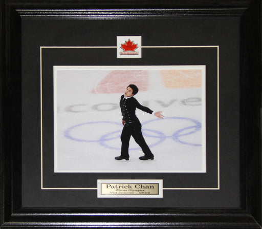 Patrick Chan 2010 Vancouver Winter Olympics Figure Skating 8x10 Collector Frame
