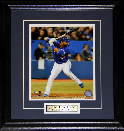 Jose Bautista Toronto Blue Jays 8x10 Baseball Memorabilia Collector Frame