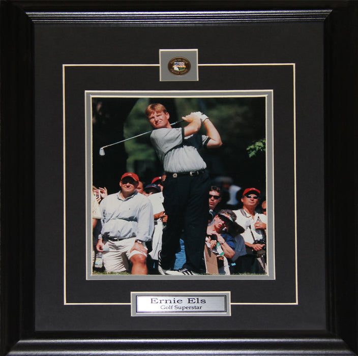 Ernie Els Theodore Ernest "The Big Easy" PGA Golf 8x10 Collector Frame