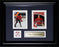 Yvan Cournoyer Montreal Canadiens 2 Card Hockey Memorabilia Collector Frame