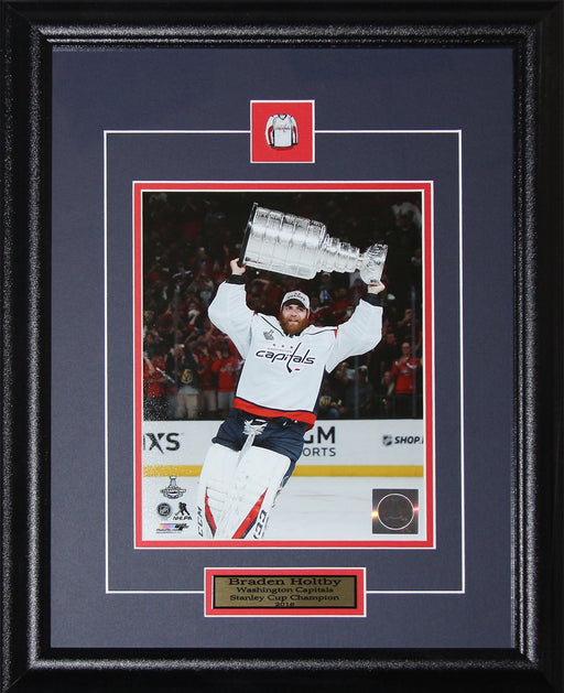 Braden Holtby Washington Capitals 2018 Stanley Cup 8x10 Hockey Frame