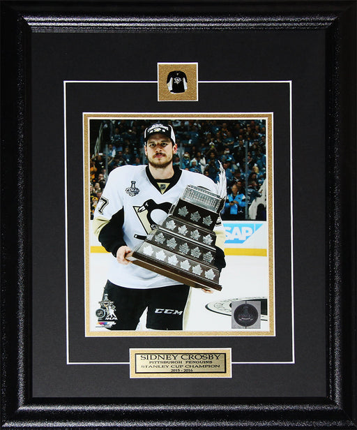 Sidney Crosby Pittsburgh Penguins 2016 Conn Smythe MVP 8x10 Hockey Frame