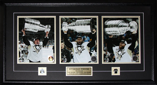 2016 Pittsburgh Penguins HBK Line Hagelin Bonino Kessel Stanley Cup 3 Photograph Hockey Frame