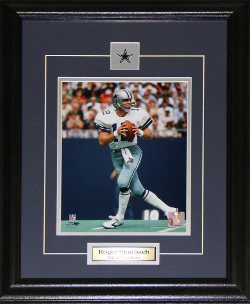 Roger Staubauch Dallas Cowboys 8x10 Football Memorabilia Collector Frame