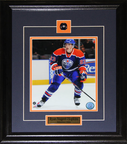 Ryan Nugent-Hopkins Edmonton Oilers 8x10 Hockey Memorabilia Collector Frame