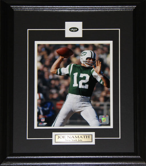 Joe Namath New York Jets 8x10 Football Memorabilia Collector Frame