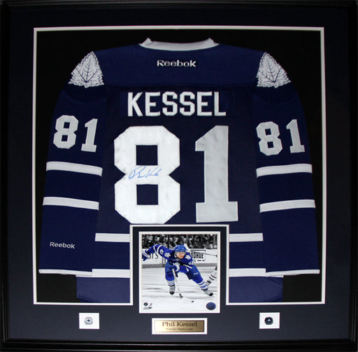 Phil Kessel Toronto Maple Leafs Signed Jersey Hockey Collector Frame