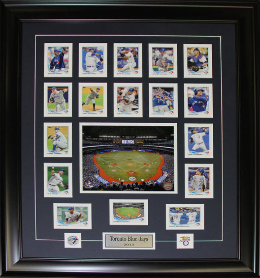 Toronto Blue Jays 2013 Topps Card Collection Baseball Collector Frame