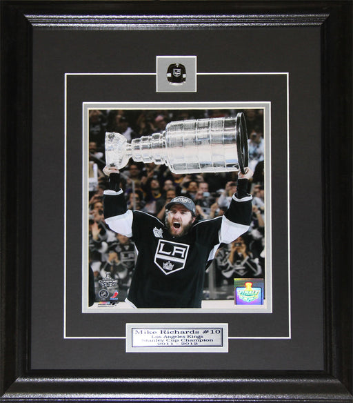 Mike Richards Los Angeles Kings Stanley Cup 8x10 Hockey Collector Frame