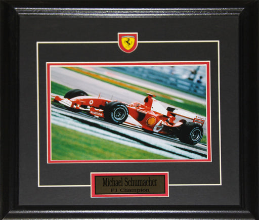 Michael Schumacher Formula 1 Auto Motorsport Racing Driver 8x10 F1 Racer Frame