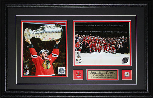 Jonathan Toews Chicago Blackhawks 2015 Stanley Cup 2 Photo Hockey Frame