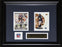 Junior Seau San Diego Chargers 2 Card Football Memorabilia Collector Frame