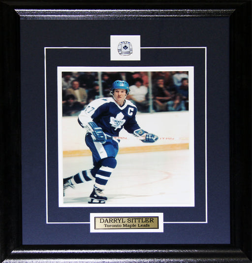 Darryl Sittler Toronto Maple Leafs 8x10 Hockey Memorabilia Collector Frame