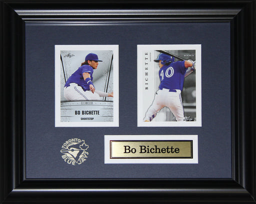 Bo Bichette Toronto Blue Jays Baseball Memorabilia Collector 2 Card Frame