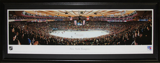 New York Rangers Madison Square Garden Panorama Hockey Collector Frame
