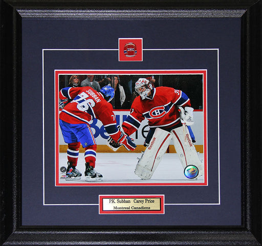 Carey Price & PK Subban Montreal Canadiens 8x10 Hockey Collector Frame