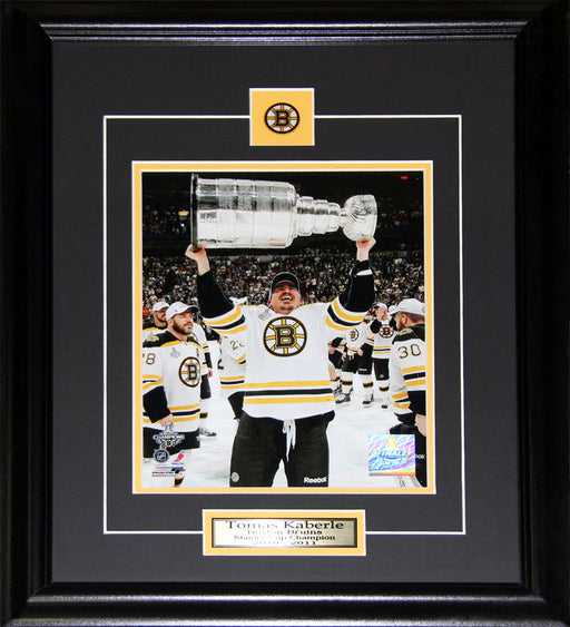Tomas Kaberle Boston Bruins Stanley Cup 8x10 Hockey Collector Frame