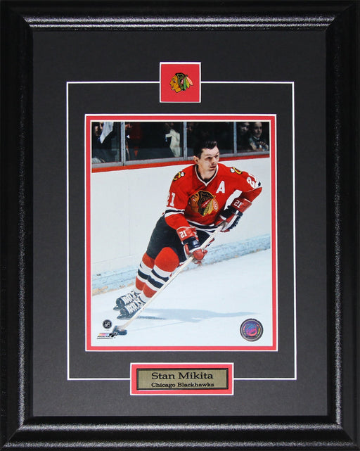 Stan Mikita Chicago Blackhawks Hockey Sports Memorabilia Collector 8x10 Frame