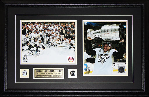 Sidney Crosby Pittsburgh Penguins 2016 Stanley Cup 2 Photo Hockey Frame