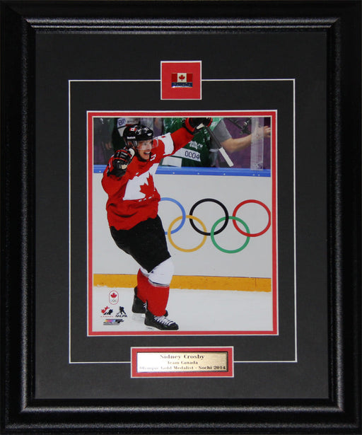 Sidney Crosby 2014 Team Canada Hockey Sochi Olympics Winter Games 8x10 Frame