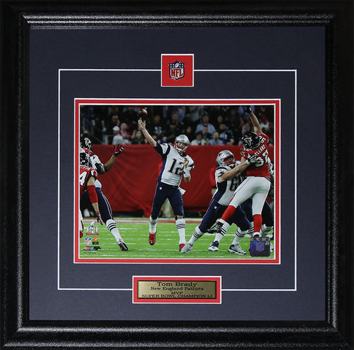 Tom Brady New England Patriots Superbowl LI 8x10 Football Frame (Horizontal)