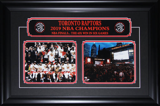 Toronto Raptors 2019 Finals Championship Jurassic Park 2 Photo Collector Frame