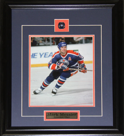 Mark Messier Edmonton Oilers 8x10 Hockey Memorabilia Collector Frame
