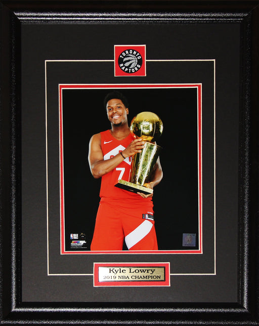 Kyle Lowry Toronto Raptors 2019 Finals Championship 8x10 Memorabilia Collector Frame
