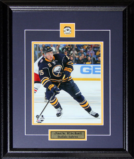 Jack Eichel Buffalo Sabres 8x10 Hockey Memorabilia Collector Frame