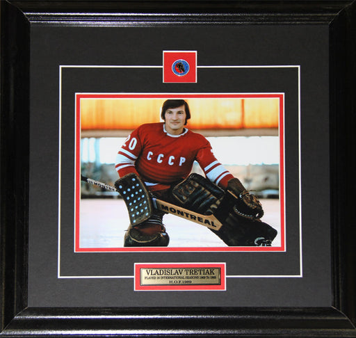 Vladislav Tretiak USSR Team Russia Summit Series Winter Olympics 8x10 Frame