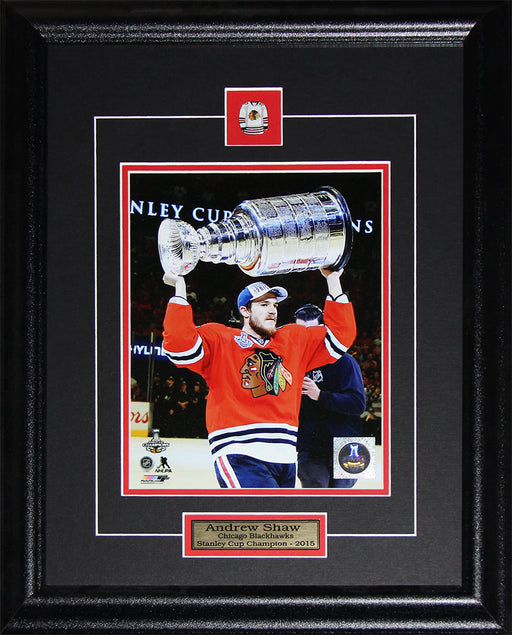 Andrew Shaw Chicago Blackhawks 2015 Stanley Cup 8x10 Hockey Collector Frame