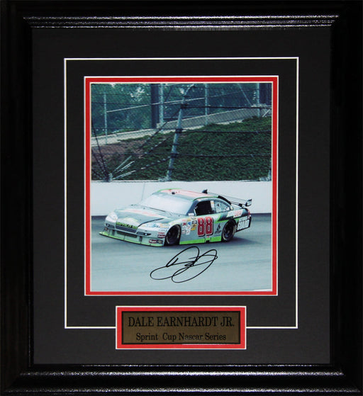 Dale Earnhardt Jr. NASCAR Auto Motorsport Racing Driver Signed 8x10 Frame