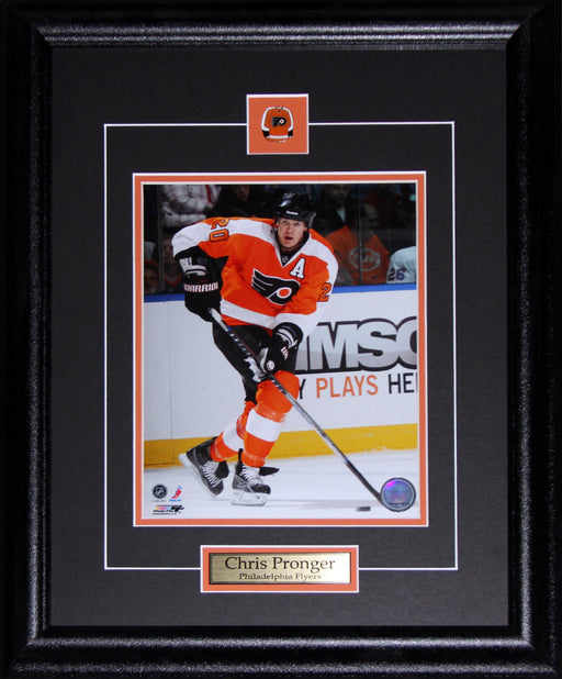 Chris Pronger Philadelphia Flyers 8x10 Hockey Memorabilia Collector Frame