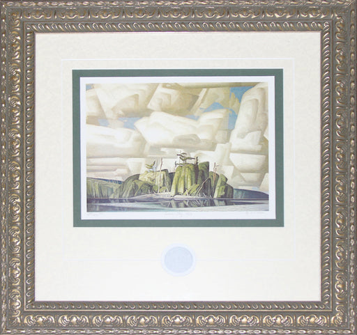 Summer Sky 1965 by Alfred Joseph A. J Casson Canadian Art Print Frame Group of Seven