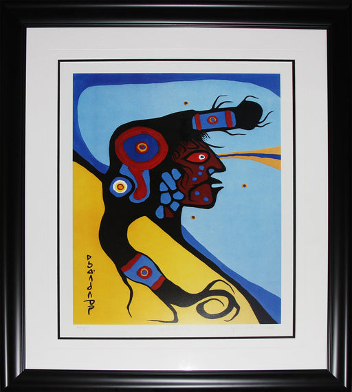 Spiritual Self Limited Edition /950 Native Indian Heritage Art Print by Norval Morrisseau